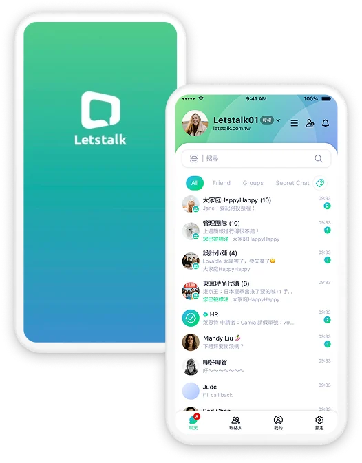 Letstalk 官方客户端界面